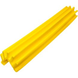 Причальный кранец Волна 120 градусов желтый 800x160х140 мм (ЗОУ-120-Ж)